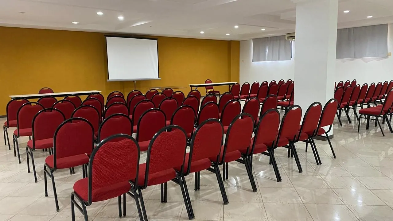 Configuração Plenária com telão